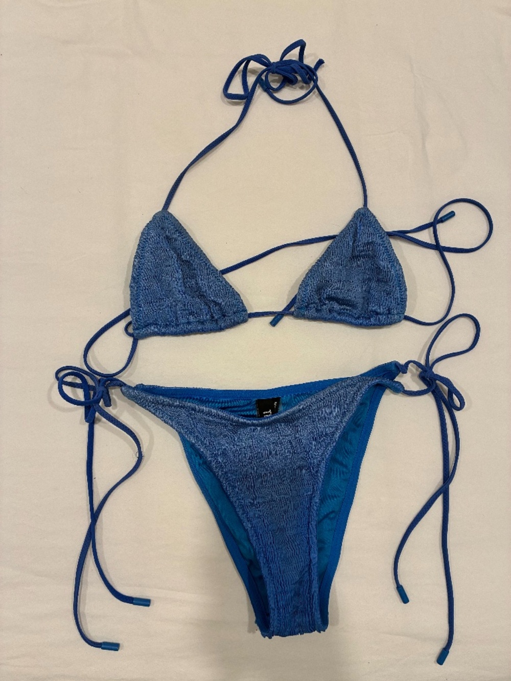 TRIANGL Vinca Bikini in Azure (Small Top, Medium Bottoms)